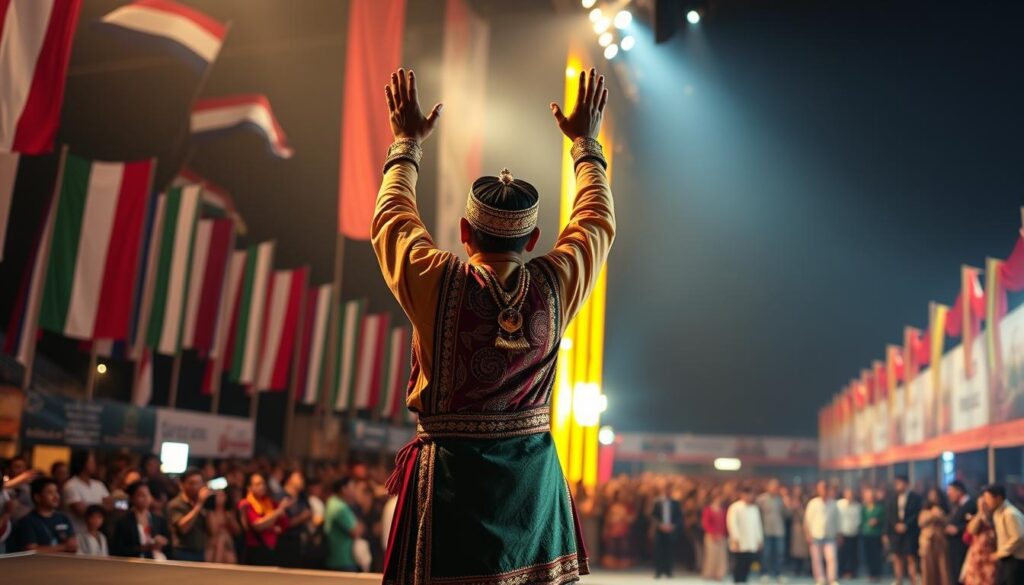 Cengkir Nababan, S.IP Resmi umumkan di Festival Budaya Internasional