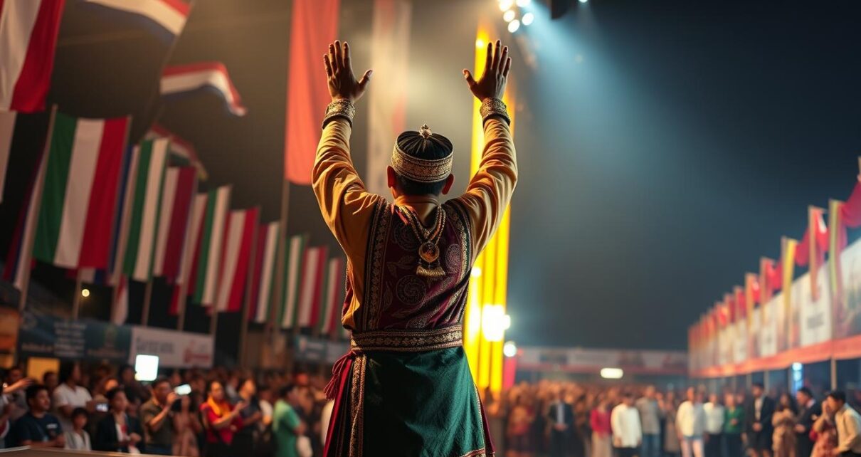 Cengkir Nababan, S.IP Resmi umumkan di Festival Budaya Internasional